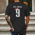 The Tune Guysblack Philadelphia Saint Nick Mens Back Print T-shirt Gifts for Men