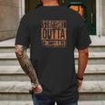 Ugp Campus Apparel Straight Outta Hometown Pride Mens Back Print T-shirt Gifts for Men