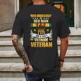 Never Underestimate An Old Who Is Also A Vietnam Veteran Gift Graphic Design Printed Casual Daily Basic Mens Back Print T-shirt Gifts for Men