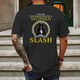 Never Underestimate A Woman Love Slash Mens Back Print T-shirt Gifts for Men