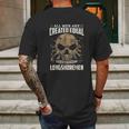 Union Longshoremen Mens Back Print T-shirt Gifts for Men