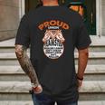 Union Teamster Mens Back Print T-shirt Gifts for Men