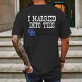 University Of Kentucky University Married Into I Married Into This Mens Back Print T-shirt Gifts for Men