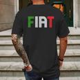 Uomo Fiat Stampa Verde Bianco Rosso Altri Colori C T-Shirt Mens Back Print T-shirt Gifts for Men