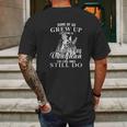 Some Of Us Grew Up Listening To Retro Stevie Mens Back Print T-shirt Gifts for Men