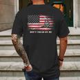 Usa Vintage Flag Dont Tread On Me Mens Back Print T-shirt Gifts for Men