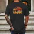 Vannin Retro Palm Tree Vanner Mens Back Print T-shirt Gifts for Men