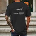 Velociraptor Distanceraptor Timeraptor Funny Physics Mens Back Print T-shirt Gifts for Men