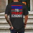 Veterans For Trump 2020 Vets Presidential Election Mens Back Print T-shirt Gifts for Men