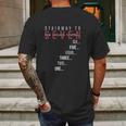 Vibeink New England Stairway To Seven Classic Mens Back Print T-shirt Gifts for Men