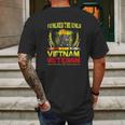 Vietnam Veteran Gift Us Veterans Day Mens Back Print T-shirt Gifts for Men