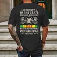 Vietnam Veteran In Memory The War Vietnam Mens Back Print T-shirt Gifts for Men