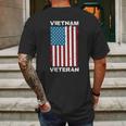 Vietnam Veteran Soldier Us Flag Veteran Day Graphic Design Printed Casual Daily Basic Mens Back Print T-shirt Gifts for Men