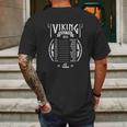 Viking World Tour Dates Odin Norse Viking Mythology Gift Mens Back Print T-shirt Gifts for Men