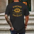 Vintage 1975 Limited Edition 47 Years Old 47Th Birthday Tee Mens Back Print T-shirt Gifts for Men