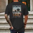 Vintage 1995 Limited Edition 26Th Birthday 26 Years Old Gift Mens Back Print T-shirt Gifts for Men