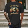 Vintage Anything For Selenas Lovers Mens Back Print T-shirt Gifts for Men