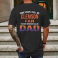 Vintage I Am A Clemson Fan Dad Mens Back Print T-shirt Gifts for Men