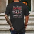 Vintage Retro Est 1999 23Rd Birthday 23 Years Old Gifts Mens Back Print T-shirt Gifts for Men