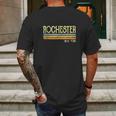 Vintage Rochester New York Ny Mens Back Print T-shirt Gifts for Men