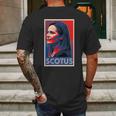 Vintage Scotus Amy Coney Barrett Poster Mens Back Print T-shirt Gifts for Men