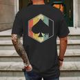 Vintage Spade Retro Poker Card Symbol Casino Mens Back Print T-shirt Gifts for Men