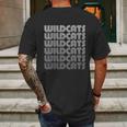 Vintage Wildcats Gift Mens Back Print T-shirt Gifts for Men