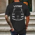 Viper 1996 2002 Viper Gts Rt Mens Back Print T-shirt Gifts for Men