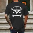 Volkswagen Type 2 Mens Back Print T-shirt Gifts for Men