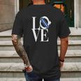 Volvo Love Mens Back Print T-shirt Gifts for Men