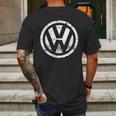 Vw Volkswagen Logo Vw Volkswagen Veedub Vw Tshirt Golf Kombi Vw Logo Volkswagen Logo Mens Back Print T-shirt Gifts for Men