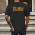 Wah Gwaan Funny Jamaica Jamaican Colors Rasta Reggae Mens Back Print T-shirt Gifts for Men