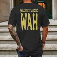 Waluigi Voice Shirt Mens Back Print T-shirt Gifts for Men