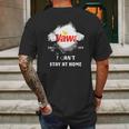 Wawa House Inside Me Covid-19 2020 I Can’T Stay At Home Shirtc Mens Back Print T-shirt Gifts for Men