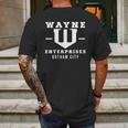 Wayne Enterprise Mens Back Print T-shirt Gifts for Men