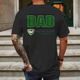 Wayne State University Proud Dad Parents Day 2020 Mens Back Print T-shirt Gifts for Men