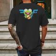 Weezer Kermit Mens Back Print T-shirt Gifts for Men