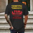 When I Die I Will Go To Heaven Vietnam Veteran Mens Back Print T-shirt Gifts for Men