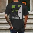 Wicked Broadway Musical About Wizard Of Oz Mens Back Print T-shirt Gifts for Men