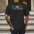 I Will Have The Gabagool For Dinner Vintage Mens Back Print T-shirt Gifts for Men