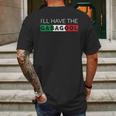 I Will Have The Gabagool Funny Graphic Mens Back Print T-shirt Gifts for Men