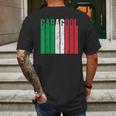 I Will Have The Gabagool Italy Flag Retro Vintage Mens Back Print T-shirt Gifts for Men