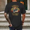 I Will Have The Gabagool Its Whats For Dinner Vintage Mens Back Print T-shirt Gifts for Men