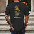 Winnie The Pew Bear Soldier Mens Back Print T-shirt Gifts for Men