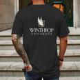 Winthrop University Mens Back Print T-shirt Gifts for Men