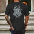 Wolf Wolf Art Wolf Drawing - Kids Ho Mens Back Print T-shirt Gifts for Men