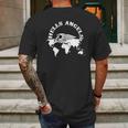 Worldwide Hells Angels Mens Back Print T-shirt Gifts for Men