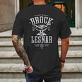 Wwe Brock Lesnar Stencil Type With Skull Mens Back Print T-shirt Gifts for Men