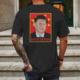 Xi Jinping Dictator Chinese Communist Party President Mens Back Print T-shirt Gifts for Men