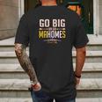 Xtreme Apparrel Go Big Or Go Mahomes Football Fans Mens Back Print T-shirt Gifts for Men